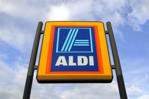 Aldi store sign