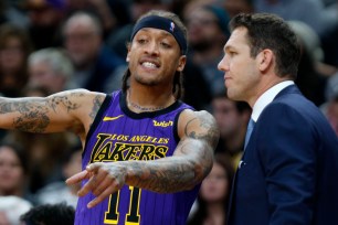 Michael Beasley and Luke Walton