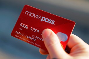 a MoviePass card
