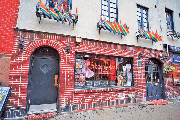 Greenwich Village gay bar The Stonewall Inn.