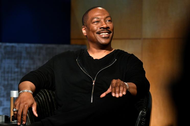 EVERLY HILLS, CALIFORNIA - JULY 17: Eddie Murphy speaks onstage during the LA Tastemaker event for Comedians in Cars at The Paley Center for Media on July 17, 2019 in Beverly Hills City. (Photo by Emma McIntyre/Getty Images for Netflix)