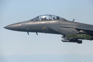 A South Korean fighter jet