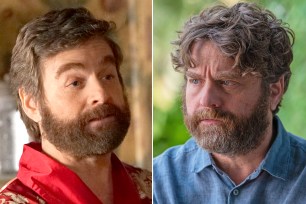 Zach Galifianakis as Dale (left) and Chip Baskets.