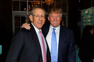 Stephen Ross and Donald Trump in 2010