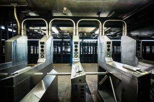 Subway turnstiles