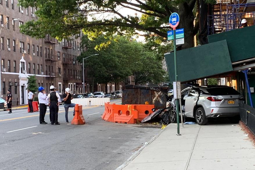 A 10-year-old boy was struck and killed on Tuesday by a Brooklyn driver.