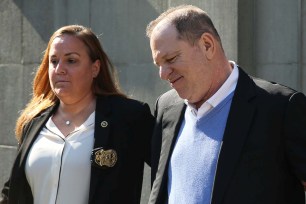 Keri Thompson with Harvey Weinstein