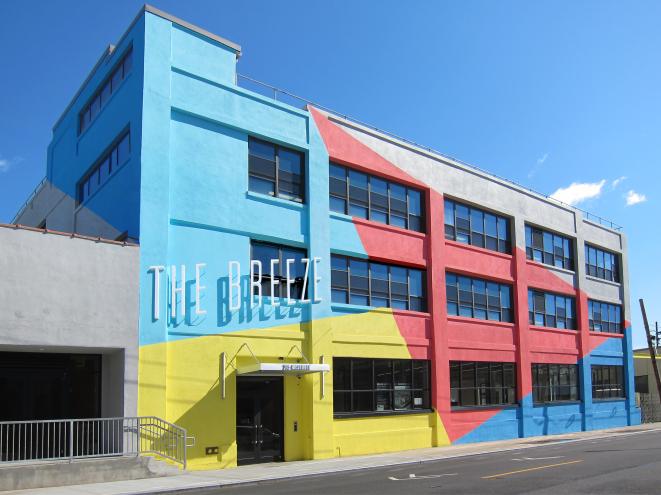 The Breeze building in Brooklyn where Doberman is relocating.