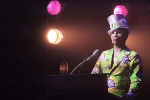 This image released by FX shows Billy Porter in a scene from "Pose."