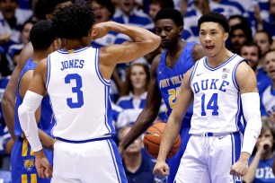 Tre Jones and Jordan Goldwire