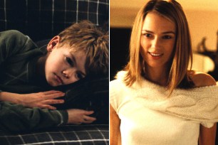 Thomas Brodie-Sangster and Keira Knightley in "Love, Actually."
