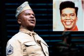 David Alan Grier in “A Soldier’s Play" and "In Living Color" (inset).
