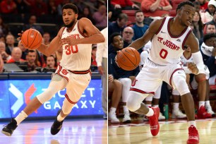 LJ Figueroa and Mustapha Heron