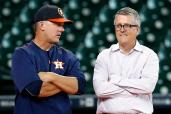 A.J. Hinch and Jeff Luhnow were fired by the Astros on Monday
