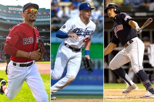 Mookie Betts; Gavin Lux; Francisco Lindor