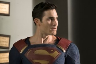 Tyler Hoechlin as Superman.