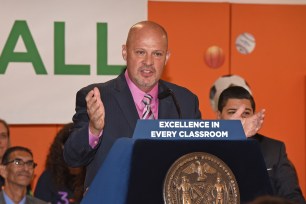 Teachers' union boss Mike Mulgrew launches campaign against Cuomo Medicaid plan