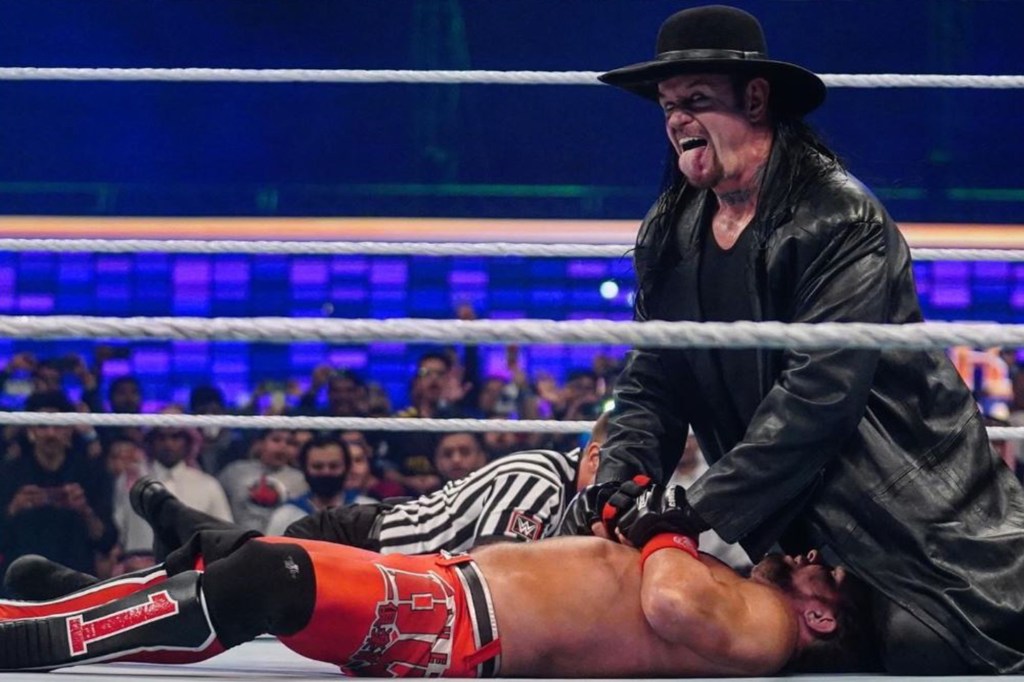Undertaker WWE Super ShowDown AJ Styles