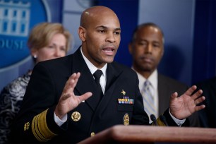 Surgeon General of the United States Jerome Adams.