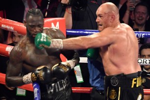 Deontay Wilder and Tyson Fury