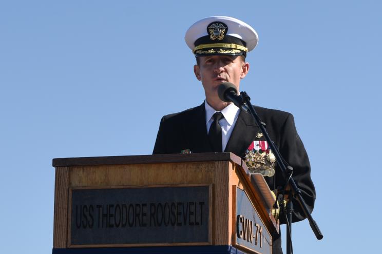 Navy Capt. Brett Crozier