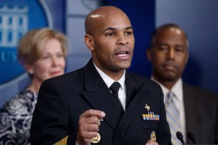 Jerome Adams said the Trump Administration’s recommendation to practice social distancing for the next 15 days is “likely not enough time” to halt the spread of the coronavirus.