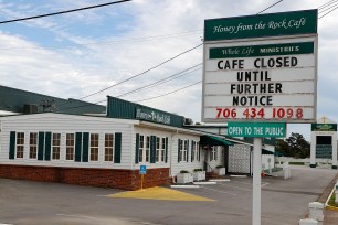 Honey From the Rock Cafe on Washington Road located nearby Augusta National and other small business in the area have been hit hard economically because of The Masters postponement due the coronavirus pandemic.