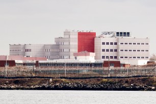 Sections of the complex at the Rikers Island correctional facility.