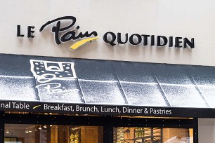 Exterior of a Le Pain Quotidien bakery