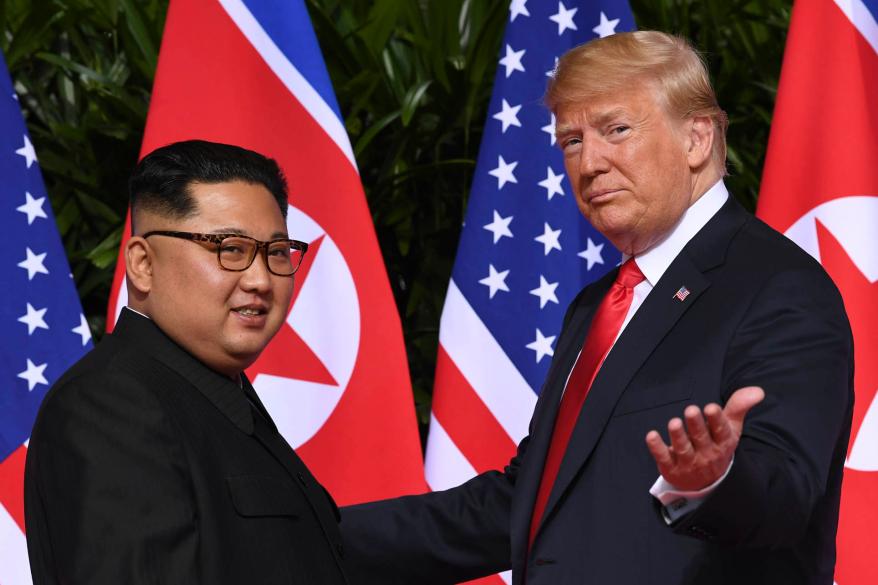 Kim Jong Un and Donald Trump