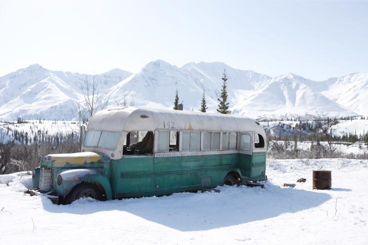 The bus, as depicted in the movie "Into the Wild."
