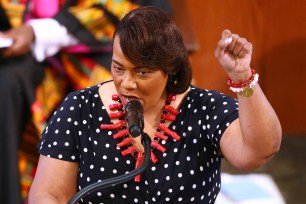 Rev. Dr. Bernice King speaking at Rayshard Brooks funeral.