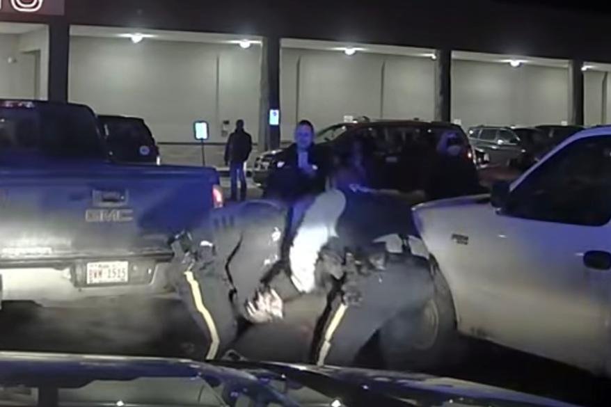 RCMP dashcam footage of the March arrest of Athabasca Chipewyan First Nation Chief Allan Adam