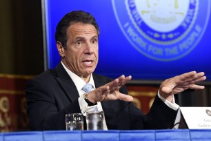 New York Gov. Andrew Cuomo