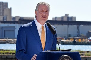 Mayor Bill de Blasio