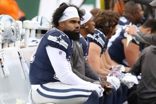 ezekiel elliott lawsuit pool cleaner dog bit cowboys