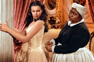 Vivien Leigh and Hattie McDaniel in "Gone With the Wind."