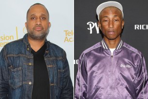 Kenya Barris and Pharrell Williams