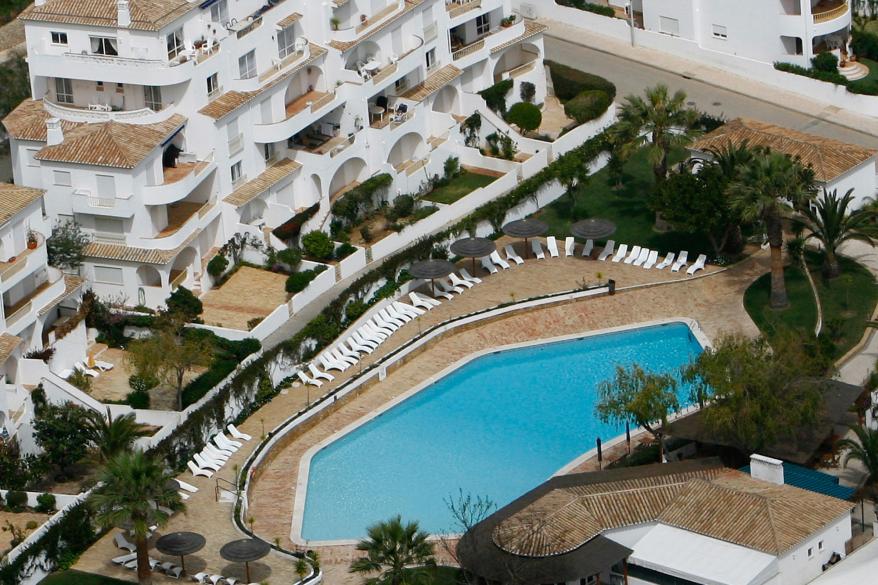 The Ocean Club apartments in Praia da Luz, where toddler Madeleine McCann disappeared from on May 3, 2007.