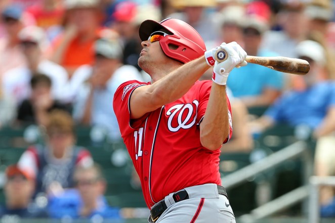 Washington Nationals infielder Ryan Zimmerman