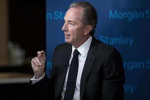 Morgan Stanley CEO James Gorman during an interview