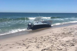 A whale caused a huge splash on the Jersey Shore