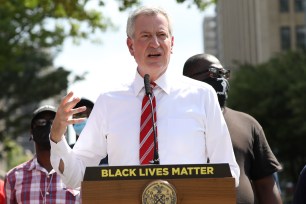 Mayor Bill de Blasio