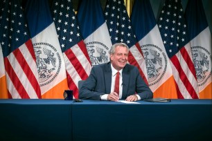 Mayor Bill de Blasio