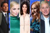 Jimmy Fallon, Jodie Comer, Lana Del Rey, J.K. Rowling and Ellen DeGeneres.