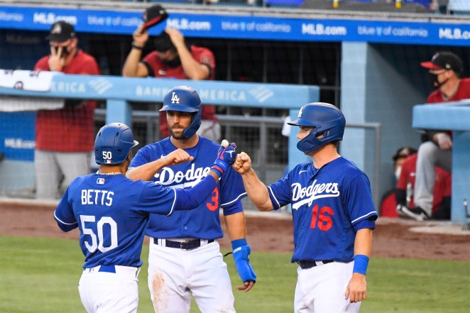 Dodgers Diamondbacks Mookie Betts