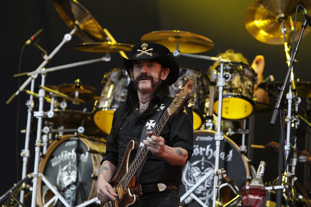 Lemmy Kilmister of Mötorhead.