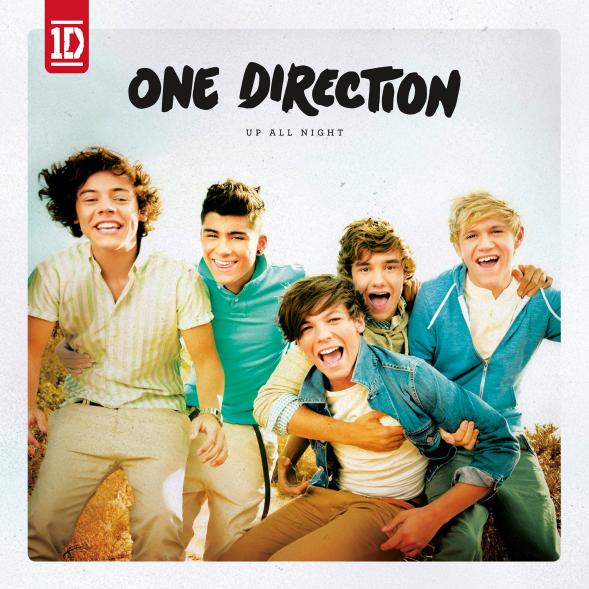 One Direction's "Up All Night" album cover.