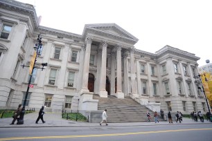 The Tweed courthouse building today houses the city Department of Education.