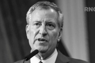 bill de blasio in nycha video